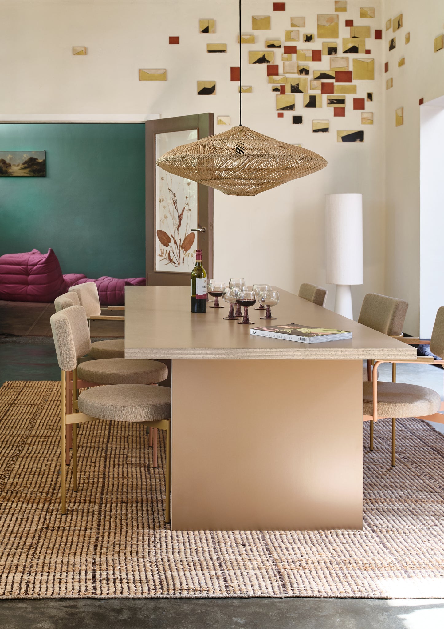 Dywan jutowy HKliving Desert – 250x350 cm
