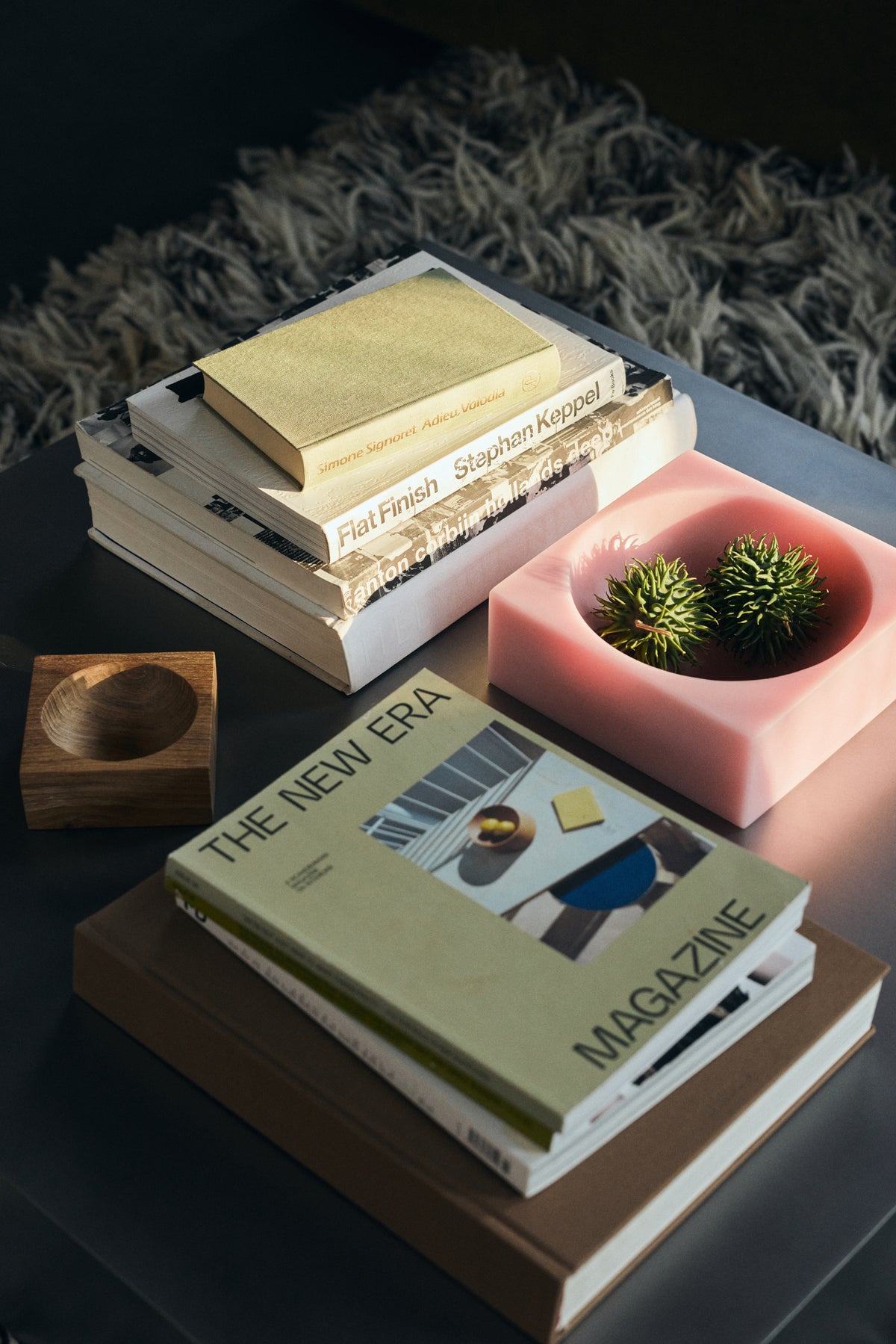 Różowa misa-kostka HKliving Pop Cube Pink – 22x22 cm