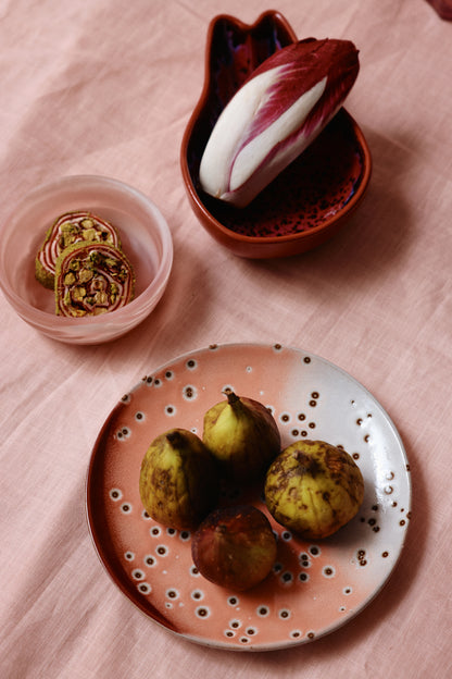 Zestaw 2 talerzy deserowych HKliving 70s Ceramics Lychee – 17,5 cm