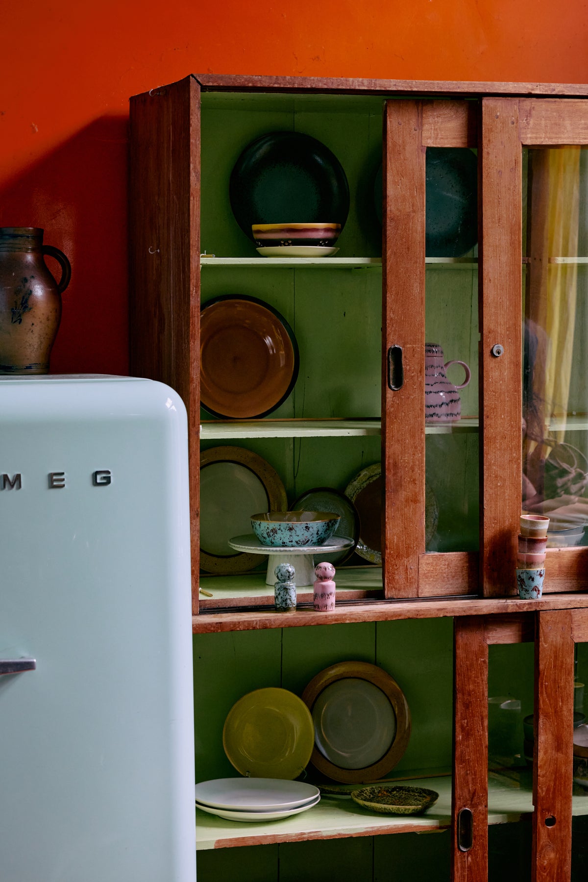 Ceramiczny zestaw do soli i pieprzu HKliving 70s Baroque