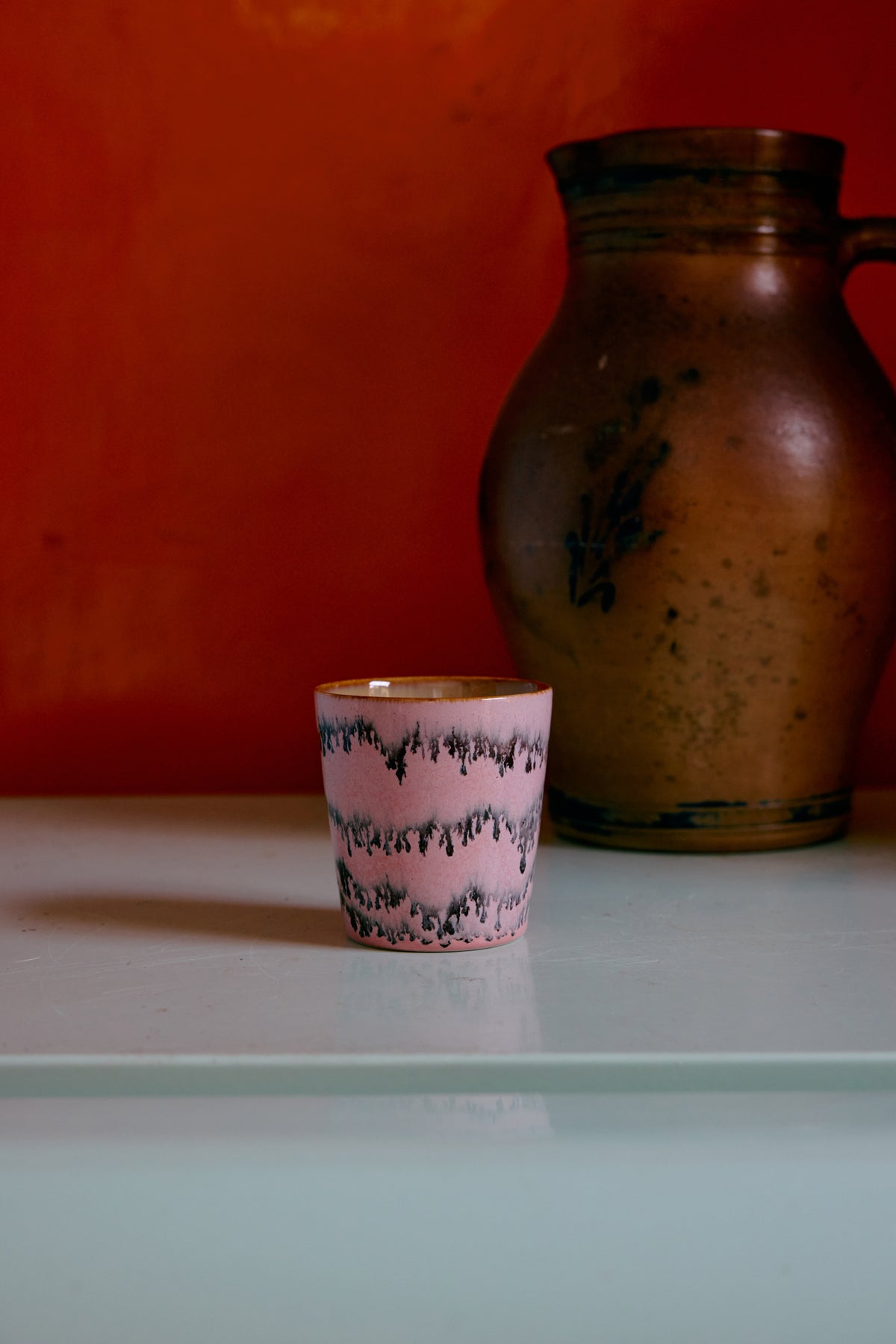 Zestaw 4 kubków do kawy HKliving 70s Ceramics Mugs Pop Art (230 ml)