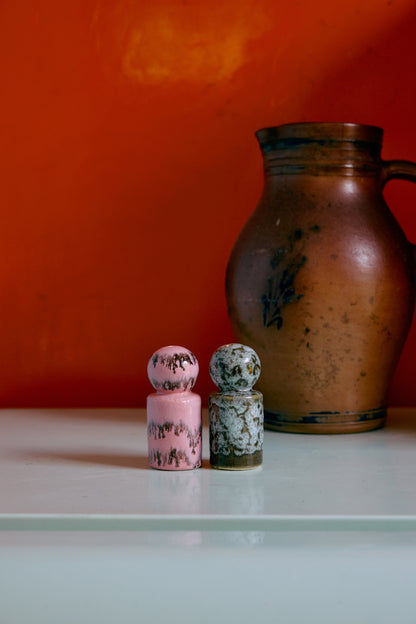 Ceramiczny zestaw do soli i pieprzu HKliving 70s Baroque
