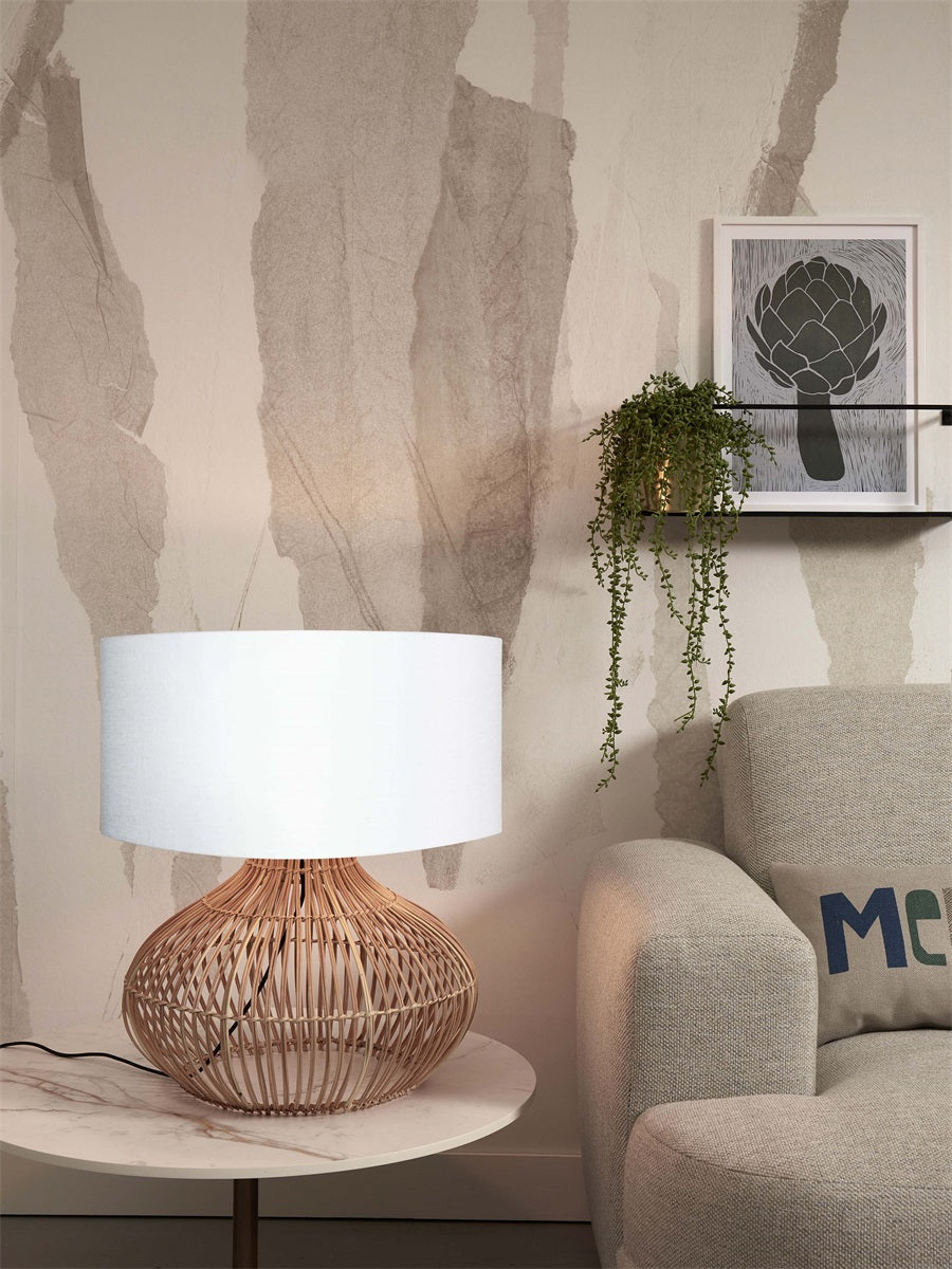 Lampa rattanowa stołowa KALAHARI L marki GOOD & MOJO