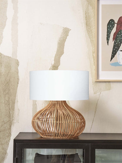 Lampa rattanowa stołowa KALAHARI L marki GOOD & MOJO