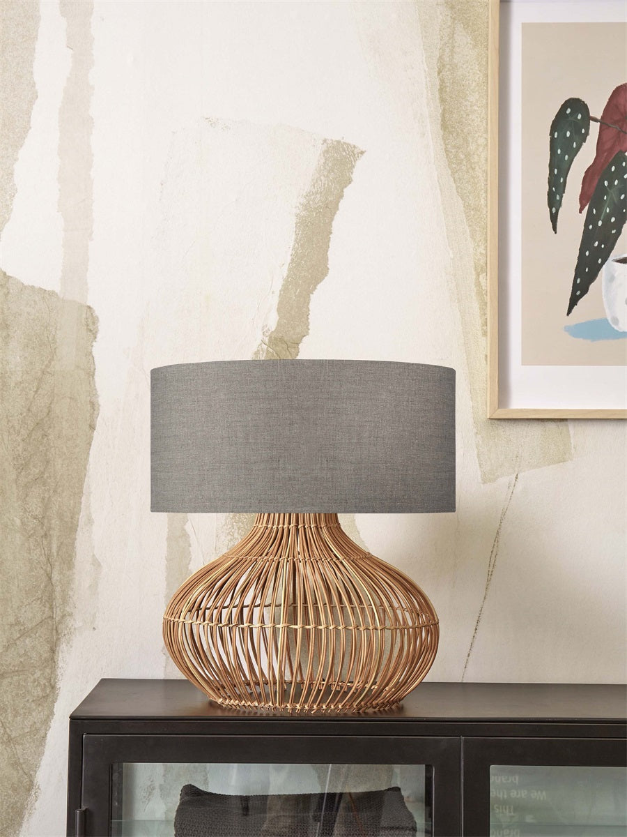 Lampa rattanowa stołowa KALAHARI L marki GOOD & MOJO
