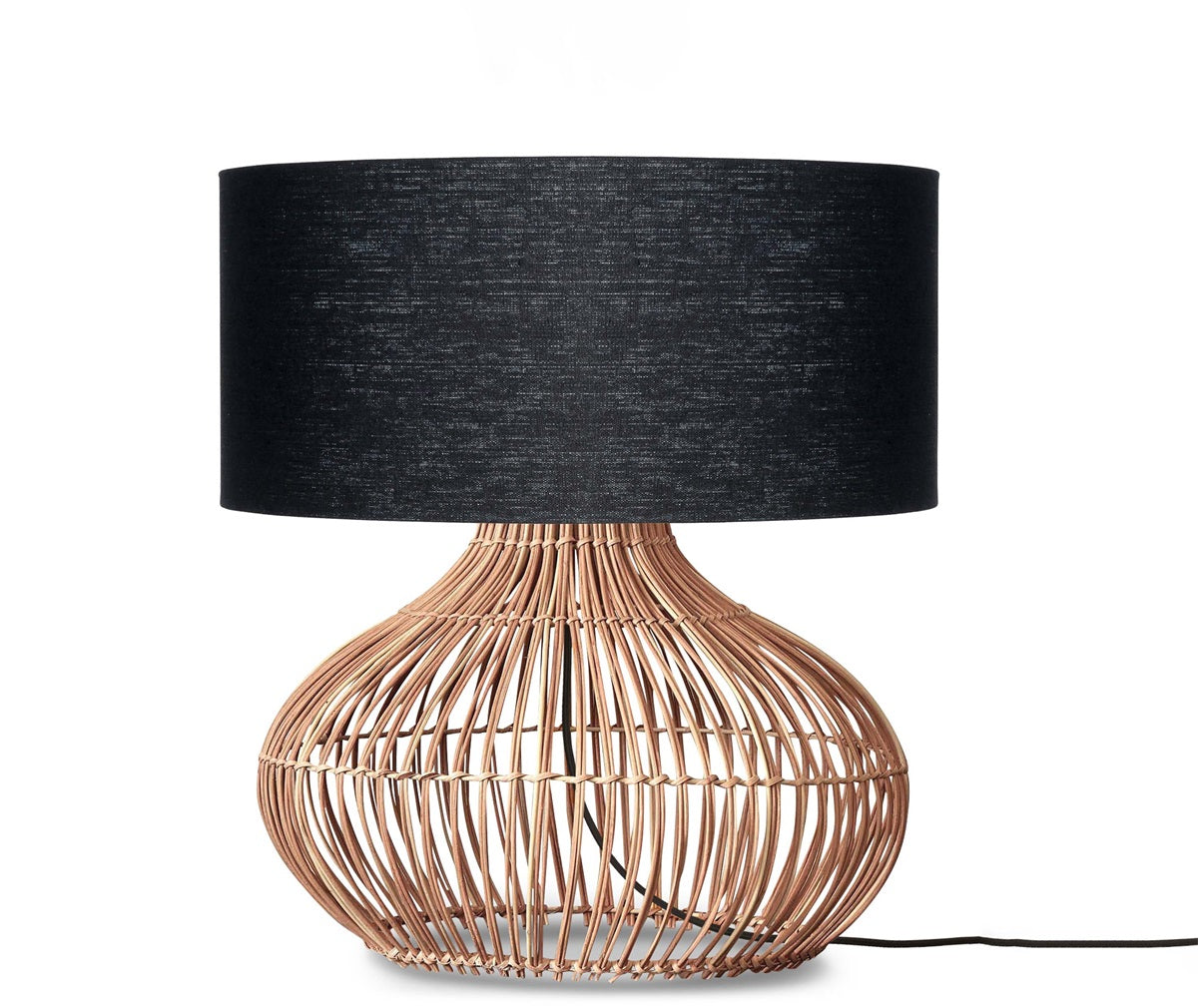 Lampa rattanowa stołowa KALAHARI L marki GOOD & MOJO
