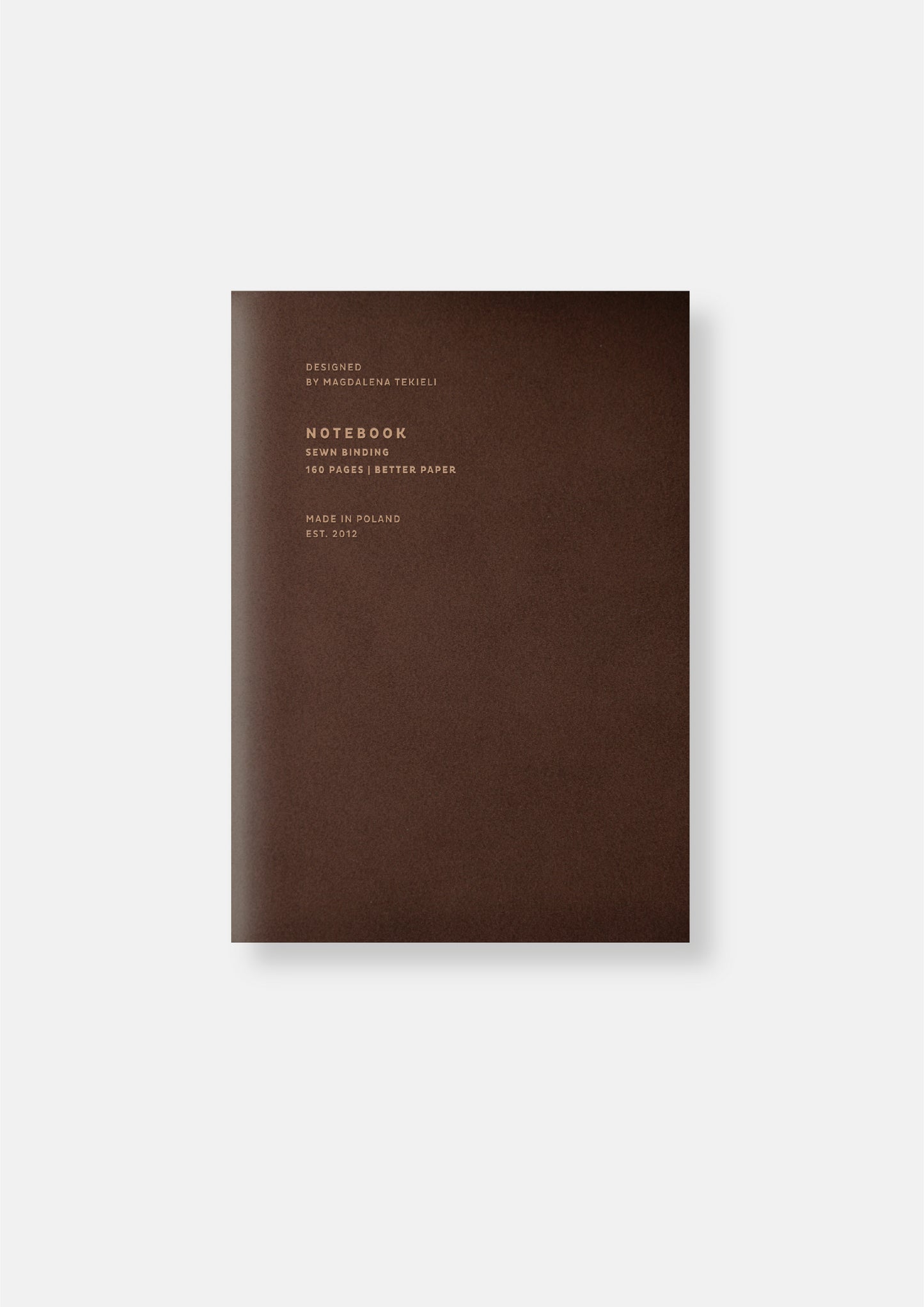 Paper Love Earth-Tone Notebook – Zaprojektowany z miłością przez Magdalenę Tekieli