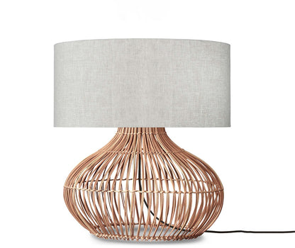 Lampa rattanowa stołowa KALAHARI L marki GOOD & MOJO
