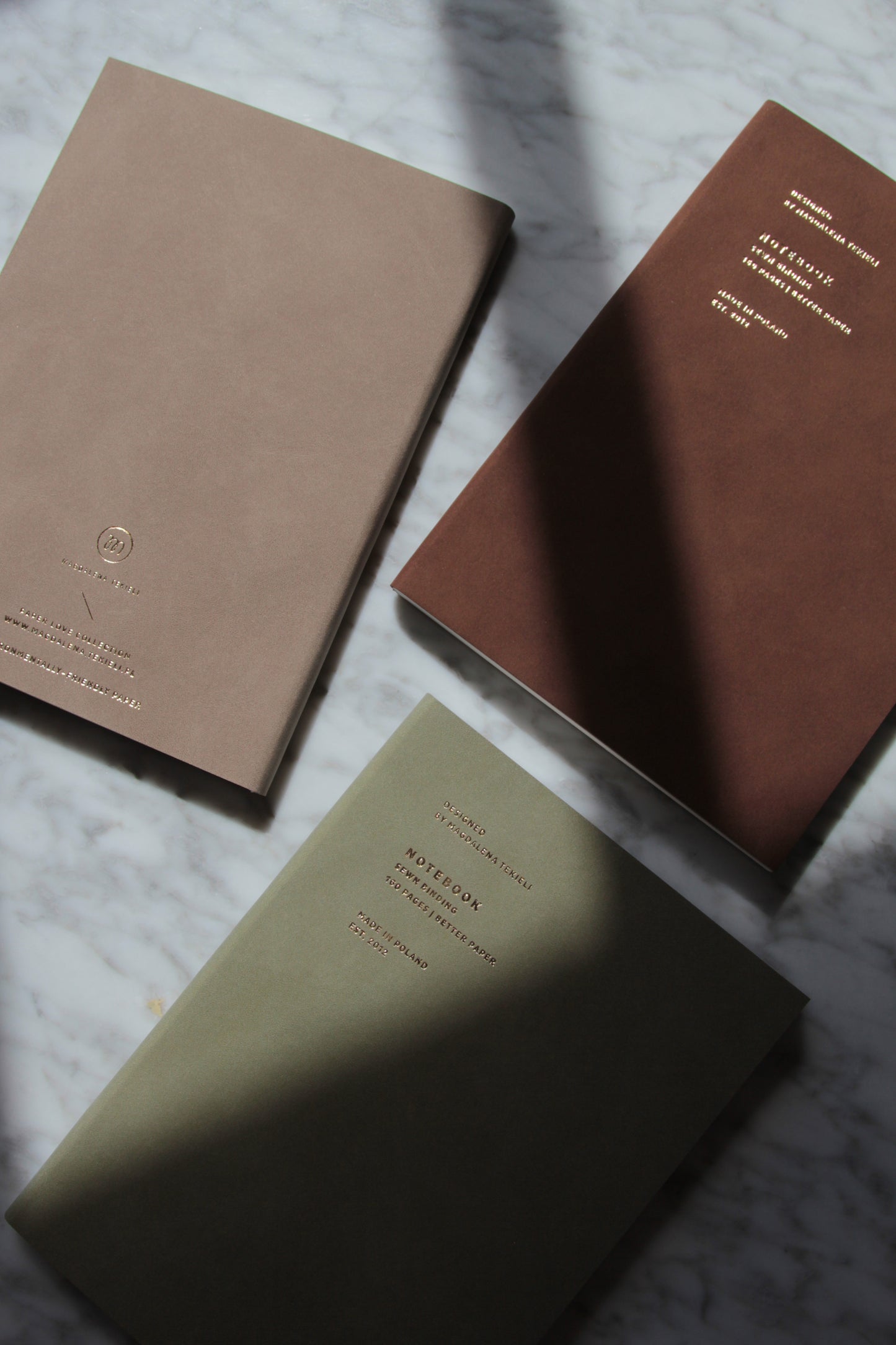 Paper Love Earth-Tone Notebook – Zaprojektowany z miłością przez Magdalenę Tekieli
