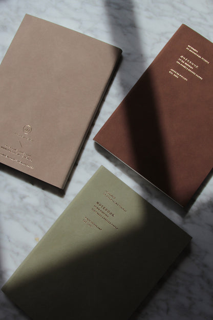 Paper Love Earth-Tone Notebook – Zaprojektowany z miłością przez Magdalenę Tekieli