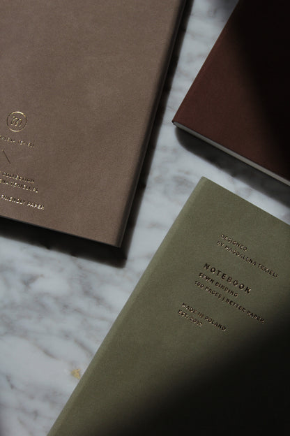 Paper Love Earth-Tone Notebook – Zaprojektowany z miłością przez Magdalenę Tekieli