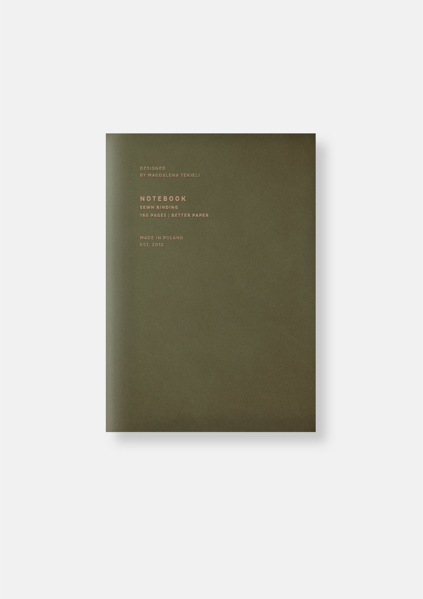 Paper Love Earth-Tone Notebook – Zaprojektowany z miłością przez Magdalenę Tekieli