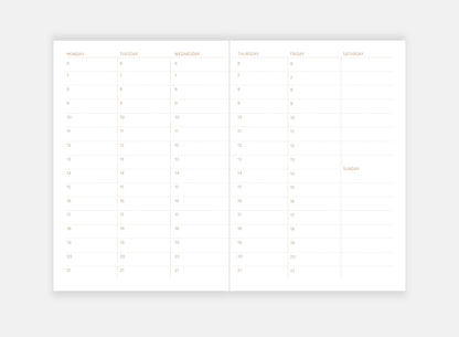 Paper Love Sienna Planner – Zaprojektowany z miłością przez Magdalenę Tekieli