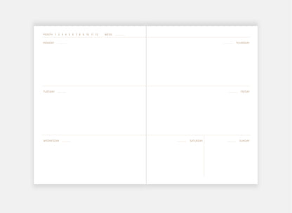 Paper Love Sienna Planner – Zaprojektowany z miłością przez Magdalenę Tekieli