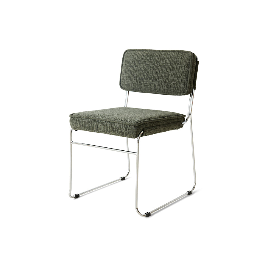 Krzesło do jadalni HKliving Endless Dining Chair Edge Wild Olive