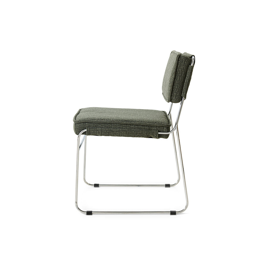 Krzesło do jadalni HKliving Endless Dining Chair Edge Wild Olive