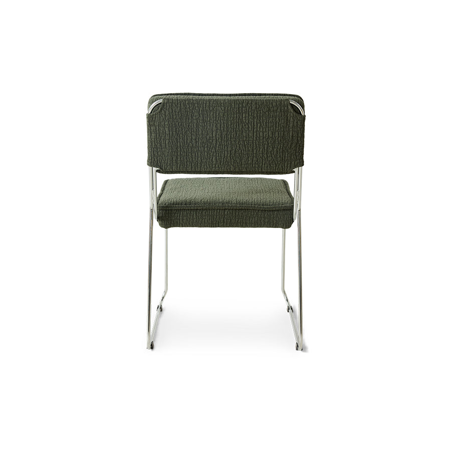 Krzesło do jadalni HKliving Endless Dining Chair Edge Wild Olive