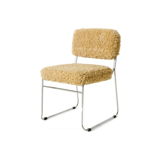 Krzesło do jadalni HKliving Endless Dining Chair Poodle Golden