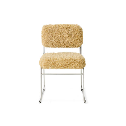 Krzesło do jadalni HKliving Endless Dining Chair Poodle Golden