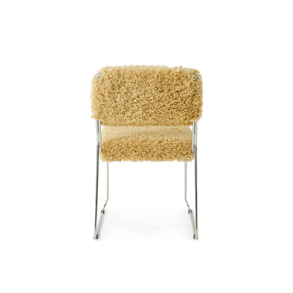Krzesło do jadalni HKliving Endless Dining Chair Poodle Golden