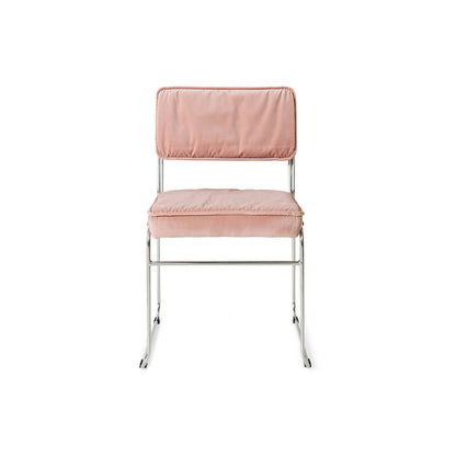 Krzesło do jadalni HKliving Endless Velvet Lychee Pink