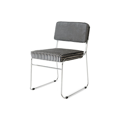 Krzesło do jadalni HKliving Endless Dining Chair Stripe Monochrome