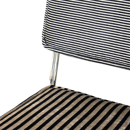Krzesło do jadalni HKliving Endless Dining Chair Stripe Monochrome