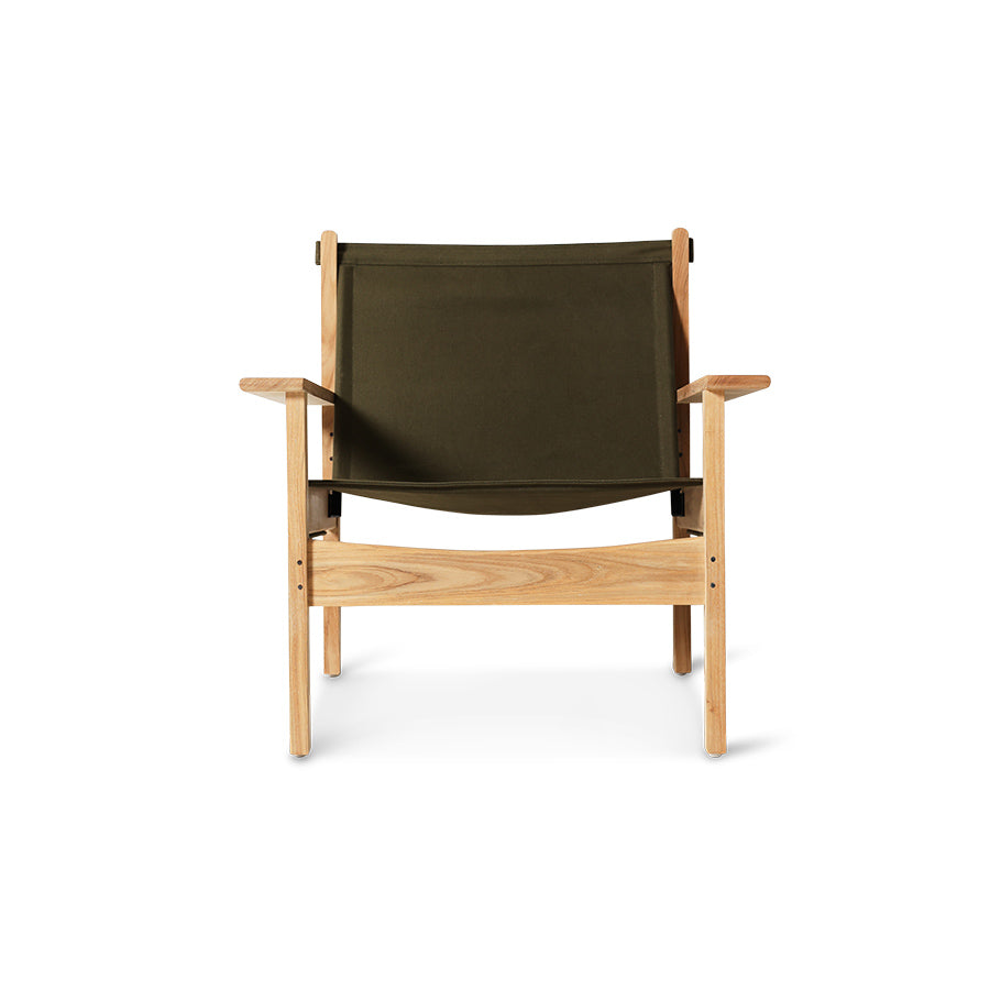 Fotel wypoczynkowy HKliving Explorer Chair Army Green – 74,5 cm