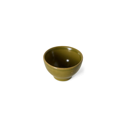 Zestaw 4 małych miseczek HKliving Farmhouse Ceramics XS Moss – 8,2 cm