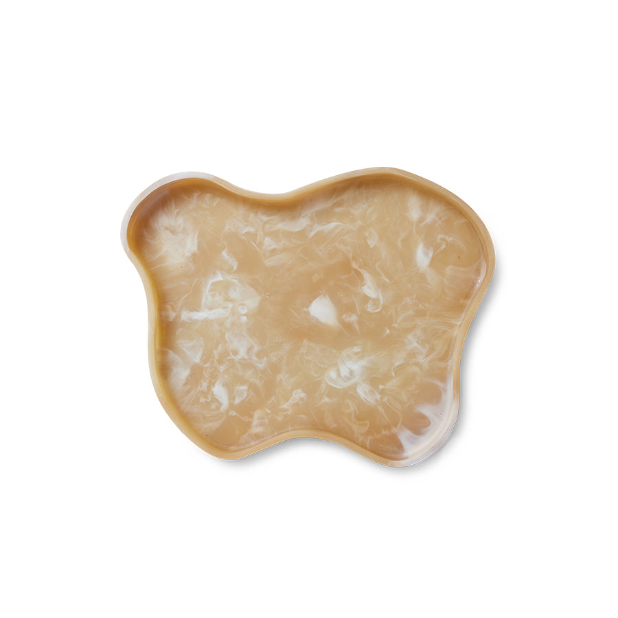 Taca żywiczna HKliving Patio Cream – 33x41,5 cm