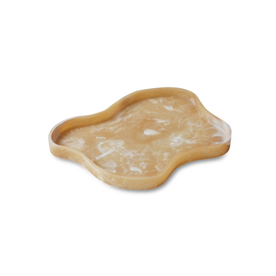 Taca żywiczna HKliving Patio Cream – 33x41,5 cm