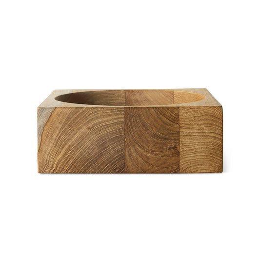 Teakowa misa-kostka HKliving Teak Cube Bowl – 22x22 cm