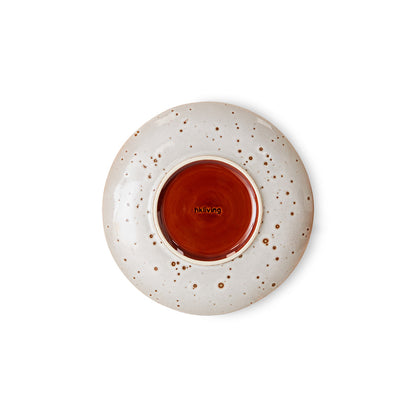 Zestaw 2 talerzy deserowych HKliving 70s Ceramics Lychee – 17,5 cm