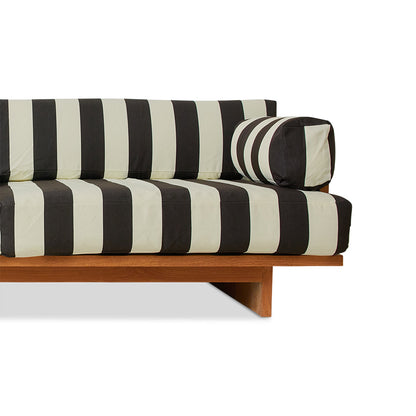 Sofa ogrodowa z drewna teakowego HKliving Outdoor Stracciatella – 227 cm