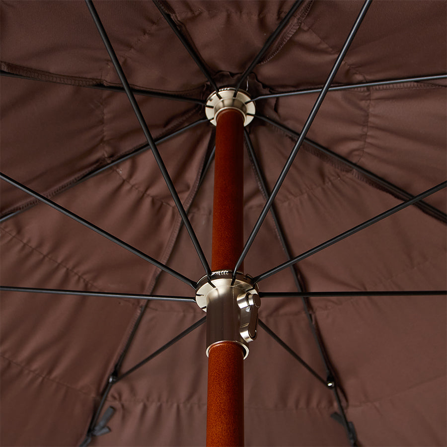 Parasol ogrodowy HKliving Serengeti – raffia naturalna, parasol tarasowy boho, tropikalny