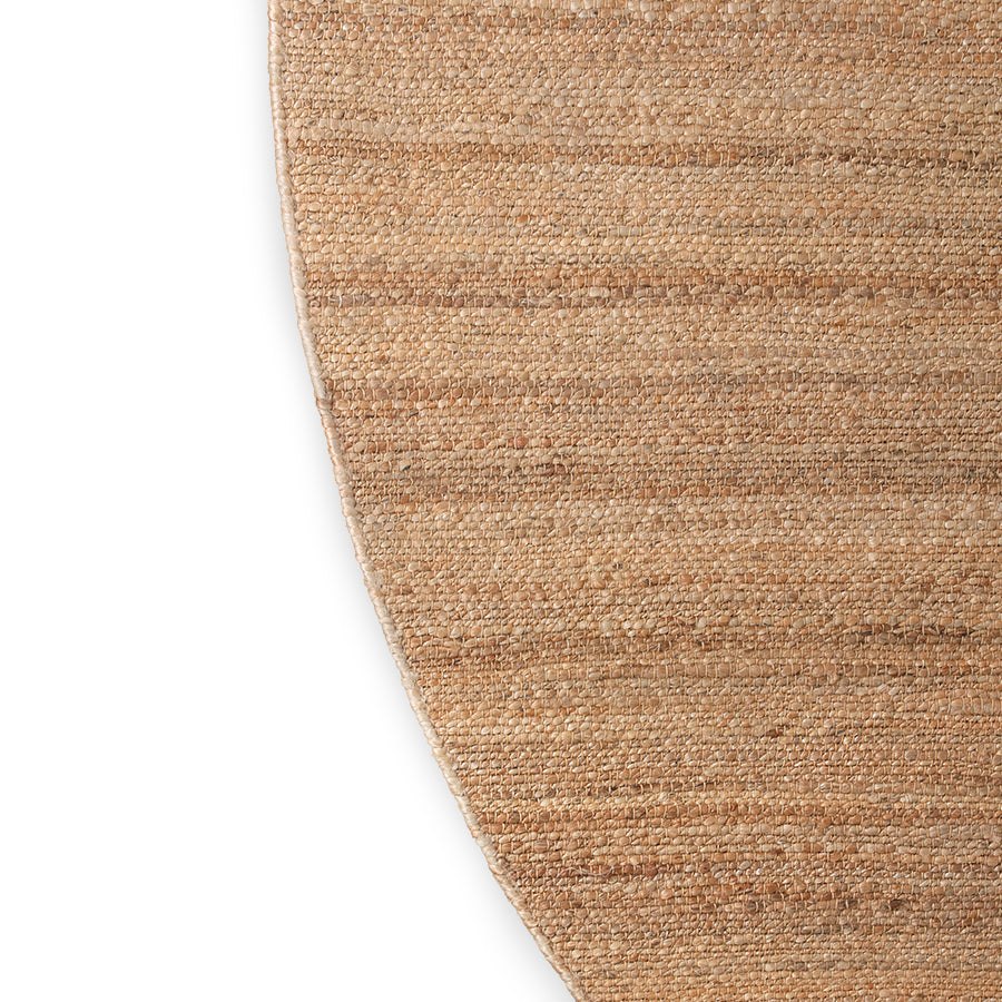 Dywan okrągły z konopi HKliving Natural – ø 250 cm