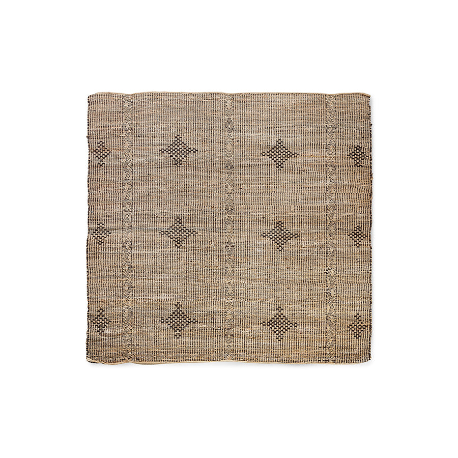 Dywan jutowy kwadratowy HKliving Rustic – 200x200 cm