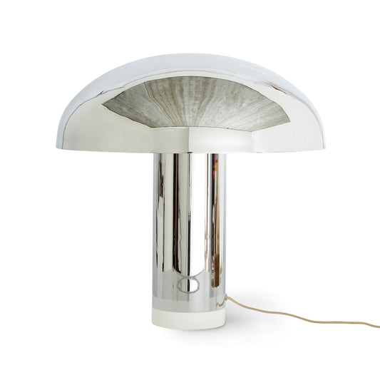 Lampa stołowa Lounge HKLiving - efekt chromu l 47 cm