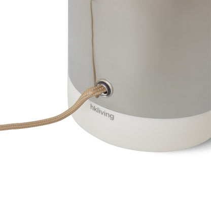 Lampa stołowa Lounge HKLiving - efekt chromu l 47 cm